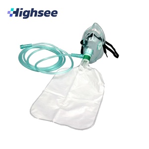Small Adult Bag Nasal Oxygen Mask Non Rebreather