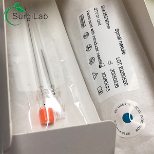 Sterile Spinal Needle 25g 90mm Pencil Point with Introducer
