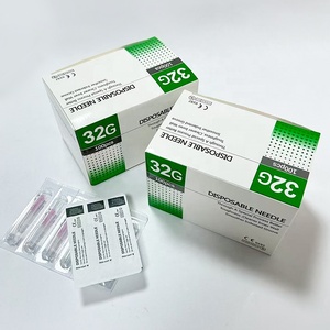 Painless Medical Syringe Needle Beauty Disposable Safety Hypodermic 32G