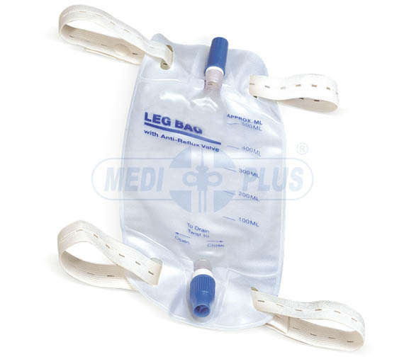 Discreet Leg Urine Collection Bag with Soft Non-Woven Backing