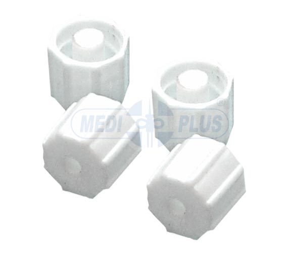 Luer Lock connector for medical tubing