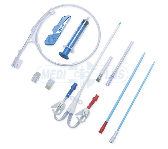 Hemodialysis catheter kit manufactured by Mediplus India