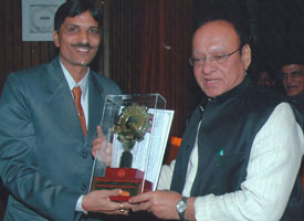 National Industrial Award presented by Shri Shankersinh Vaghela