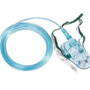 Disposable Medical PVC Oxygen Mask S M L XL With Tube