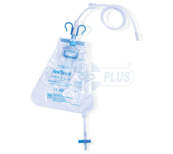 Closed System Urine Bag with 250ml/500ml Measured Volume Urometer Chamber